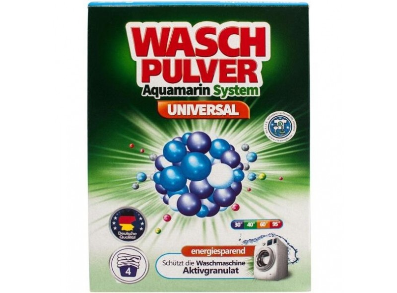 Порошок для прання WASCH PULVER Universal 340 г, к/к (97-053) Порошок для прання WASCH PULVER Universal 340 г, к/к (97-053)